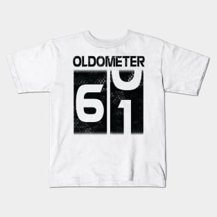 Oldometer Happy Birthday 61 Years Old Was Born In 1959 To Me You Papa Dad Mom Brother Son Husband Kids T-Shirt